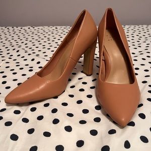a new day blush heels